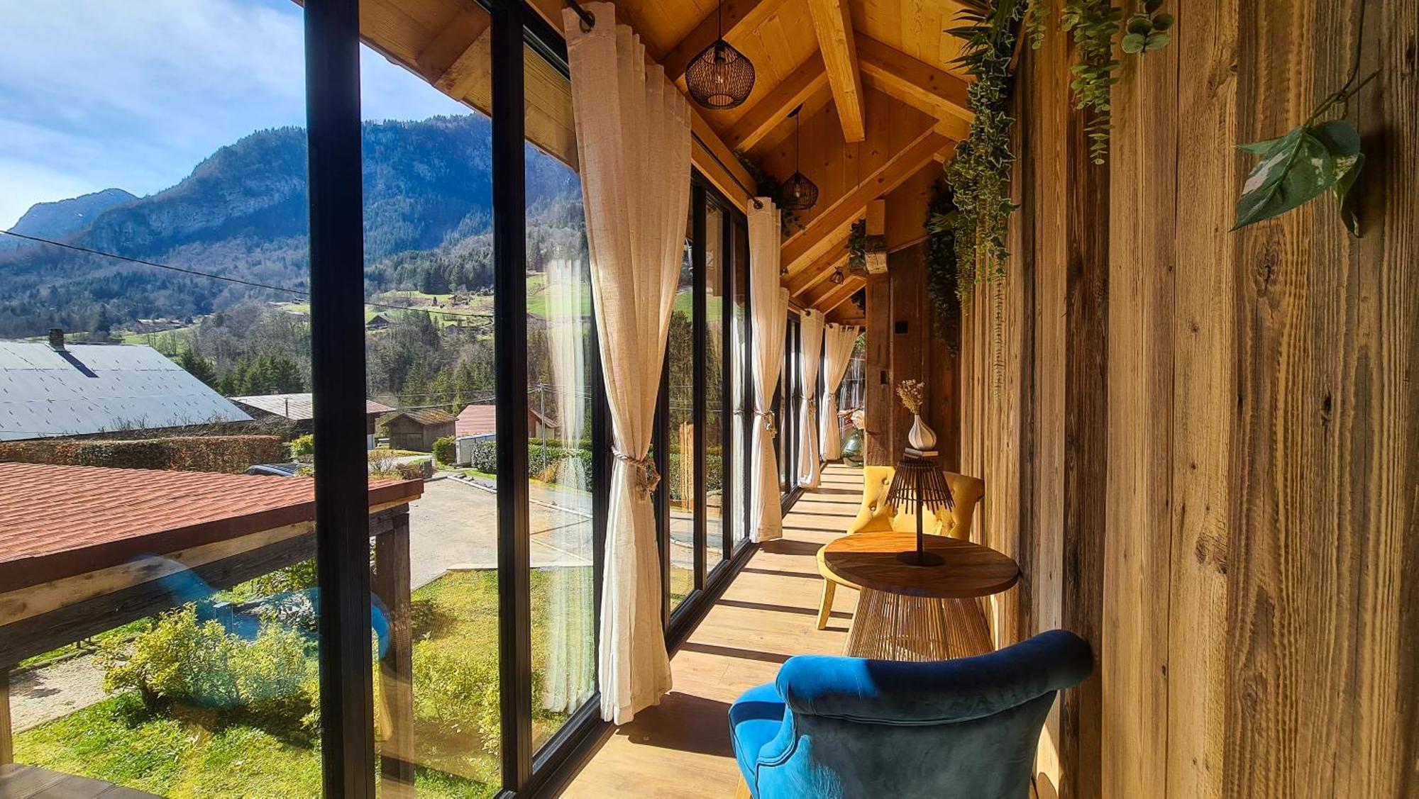 Chalet 1703 - Open Living Hotel&Spa Le Petit-Bornand-les-Glieres Buitenkant foto