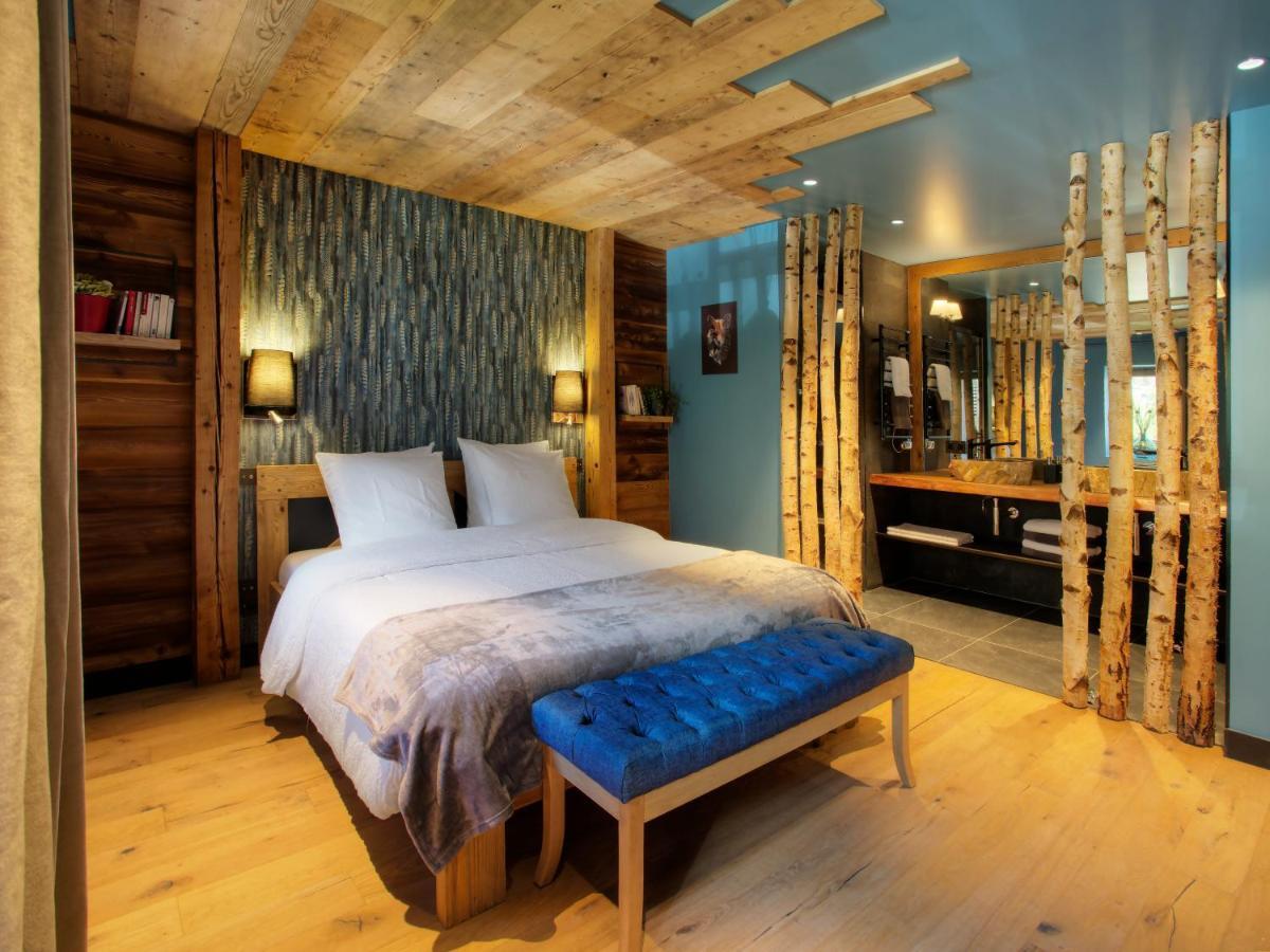 Chalet 1703 - Open Living Hotel&Spa Le Petit-Bornand-les-Glieres Buitenkant foto