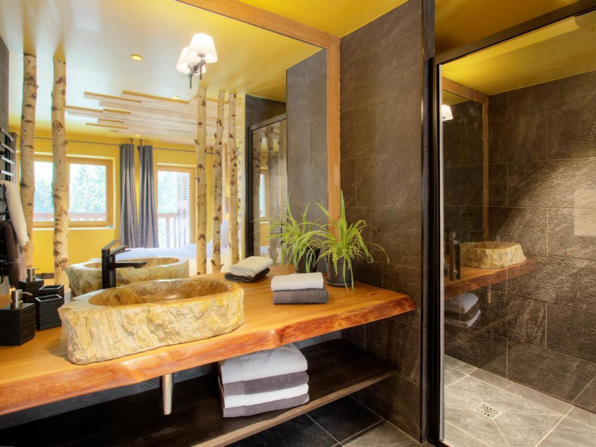 Chalet 1703 - Open Living Hotel&Spa Le Petit-Bornand-les-Glieres Buitenkant foto