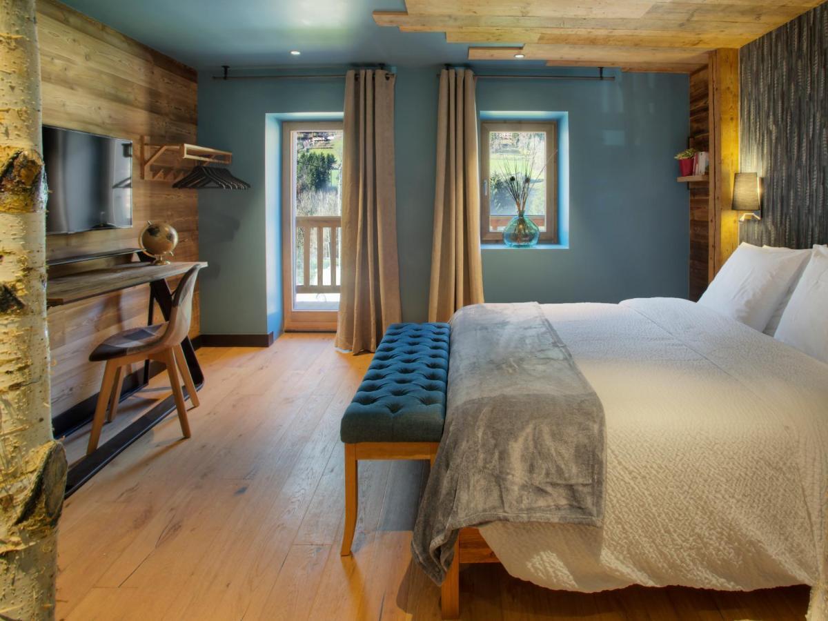 Chalet 1703 - Open Living Hotel&Spa Le Petit-Bornand-les-Glieres Buitenkant foto